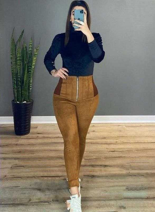 شلوار سوئیت پاییزه جلو زیپ