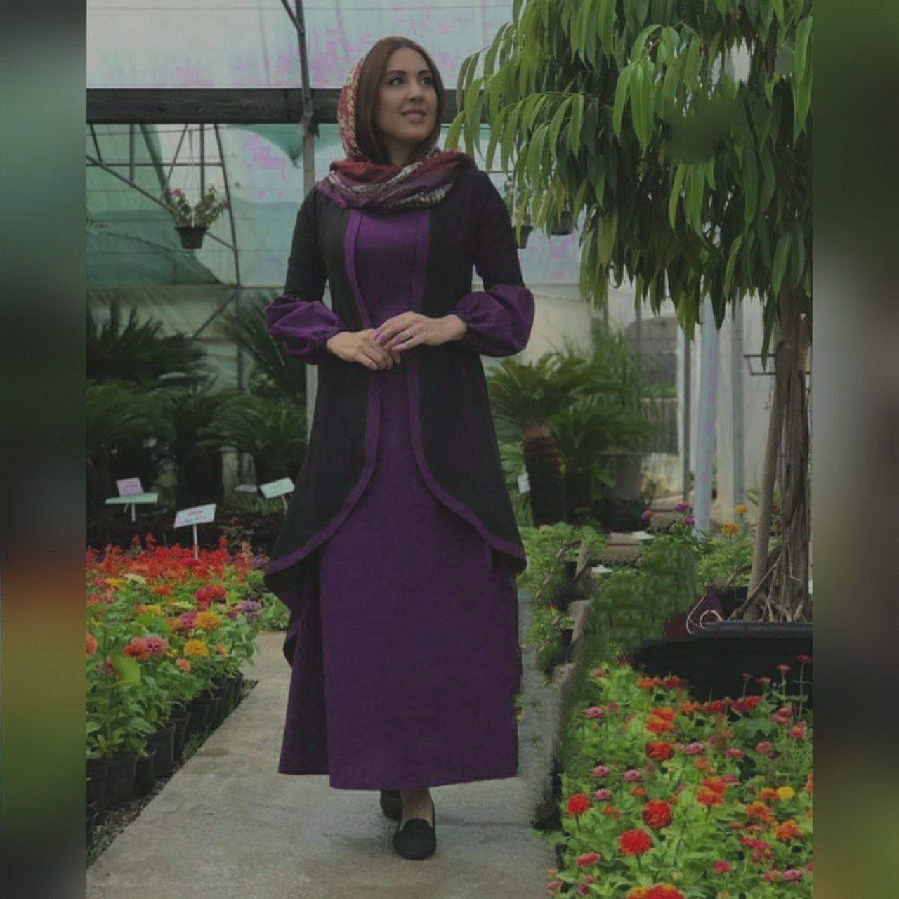 سارافن و رویه مدل نازنین جنس کرپپلاس بسیار شیک
