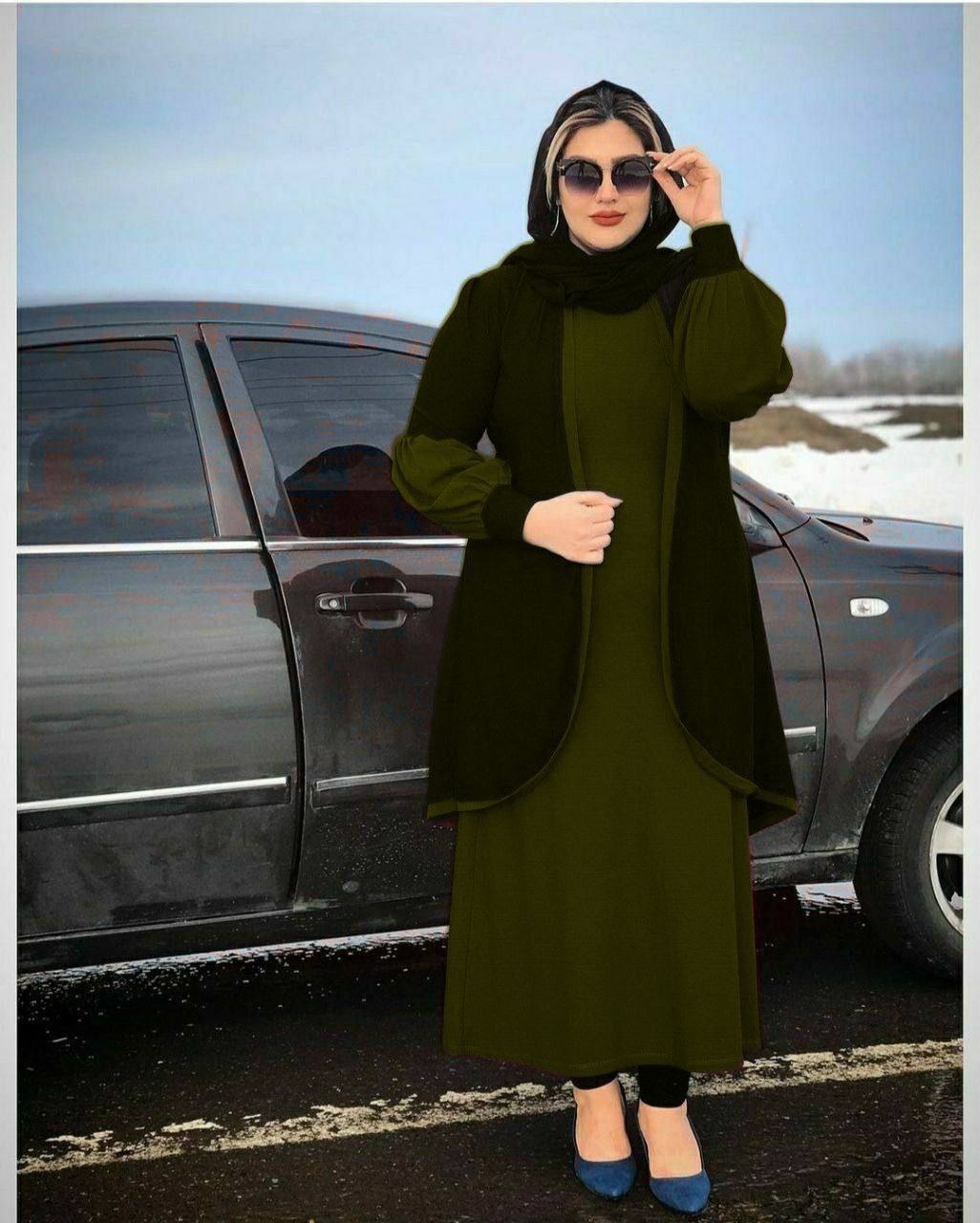 سارافن و رویه مدل نازنین جنس کرپپلاس بسیار شیک
