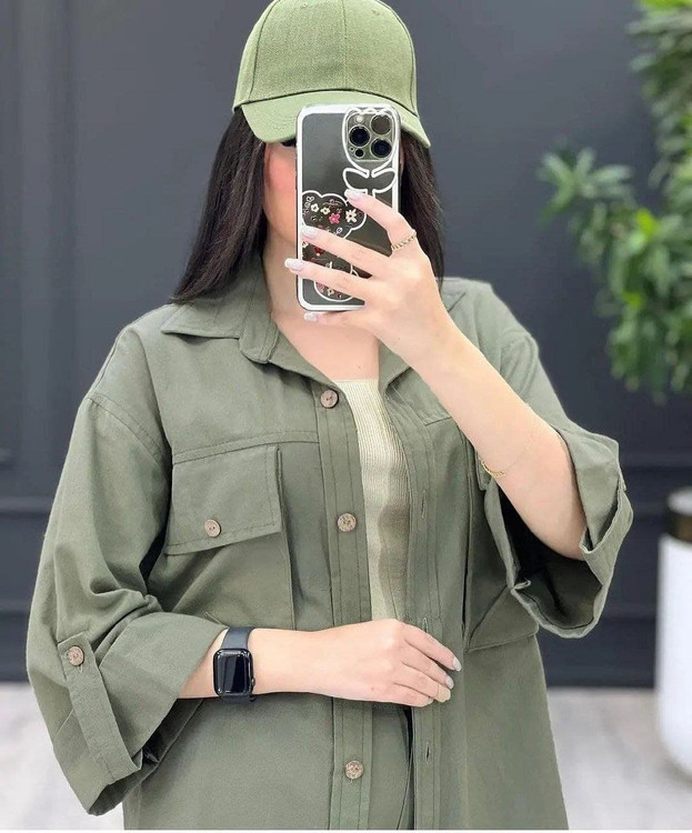 دو نوع جنس داریم یکی همانند ژورنال بالا کتان نخ یکی هم کتان کجرا از لحاظ قیمت هر دو برامون یکی در اومده ولی تو بازار پارچه کتان پلاس گرونتره ما زیر فی خریدیم .ممنون از همراهی تون ❤️🌹