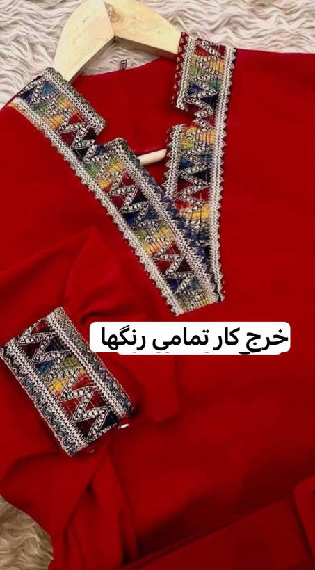 شومیز مجلسی یلدا جنس الیزه اعلا و خرج کار سوزن دوزی شده