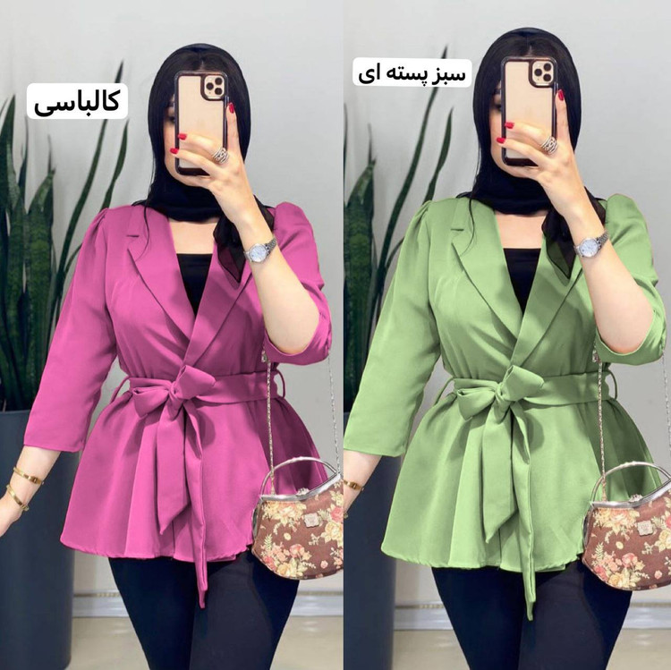 کت مزونی به عنوان مانتو کتی هم استفاده میشود جنس مازراتی وارداتی