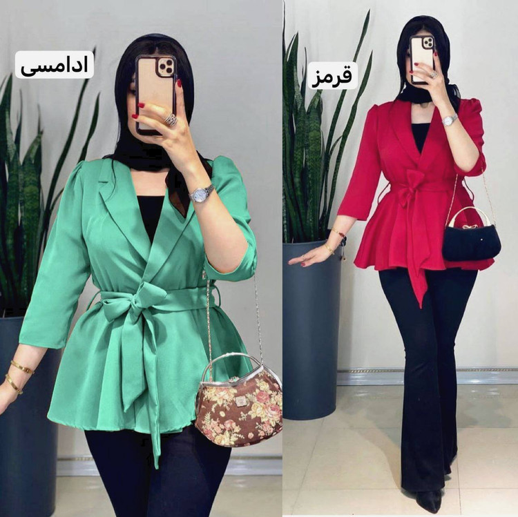 کت مزونی به عنوان مانتو کتی هم استفاده میشود جنس مازراتی وارداتی
