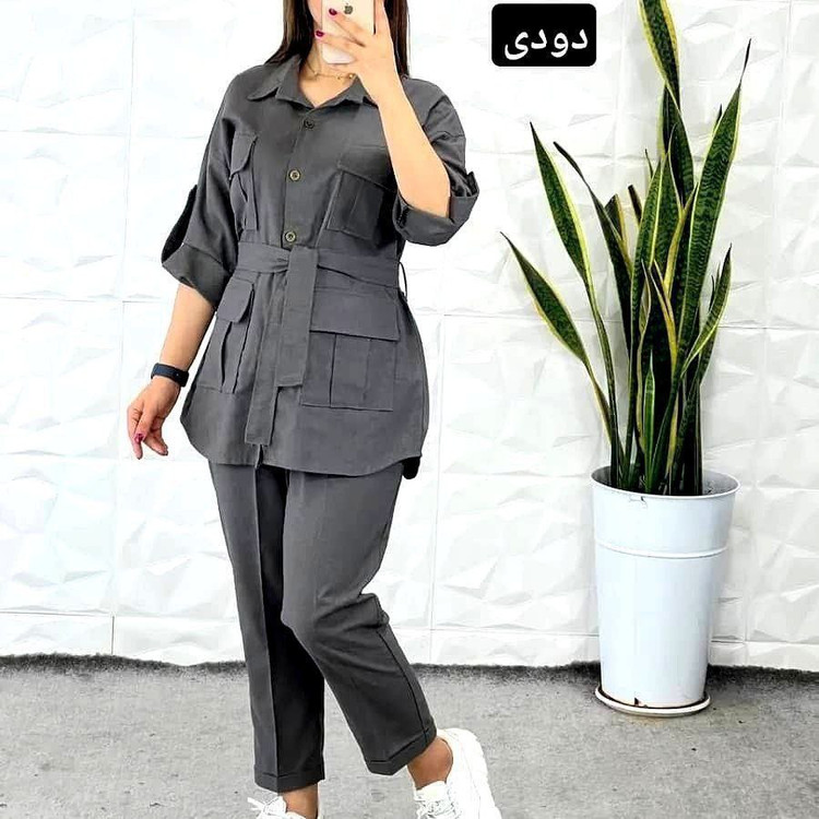 مانتو و شلوار آیلار جنس پرشیا