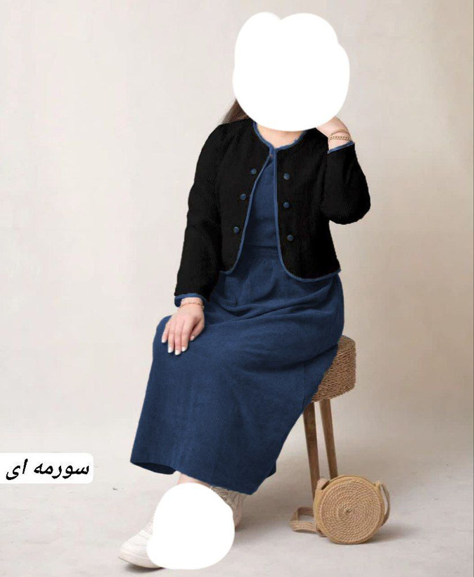 کت سارافون مانیا مخمل کبریتی ریز