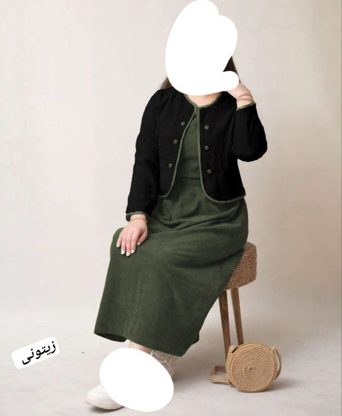 کت سارافون مانیا مخمل کبریتی ریز