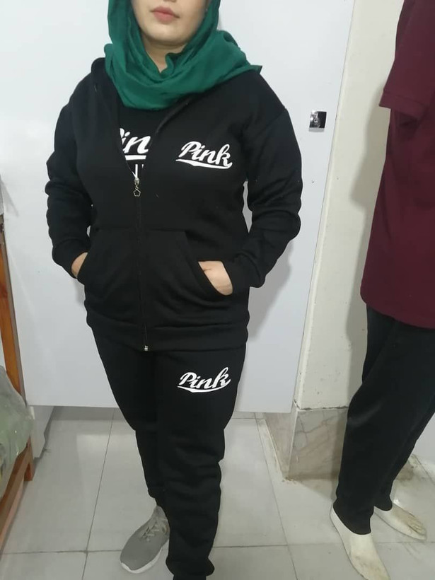 سوییشرت کراپ شلوار سه تیکه دورس اسپان تو کرکی