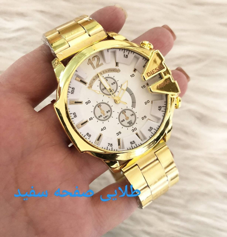 ساعت دیزل مردانه بند استیل تک موتوره