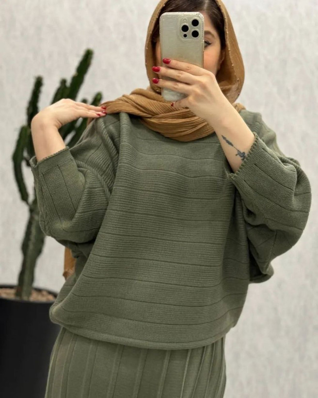 شومیز دامن بافت مهین