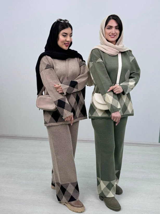 بلوز شلوار بافت آلنوش