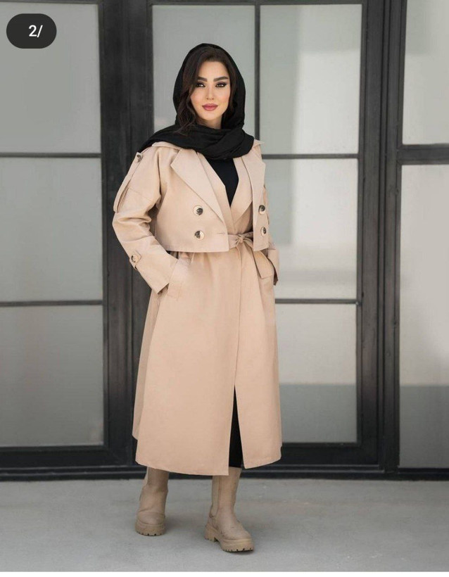 کت سارافون بارونی مدل مهراوه
