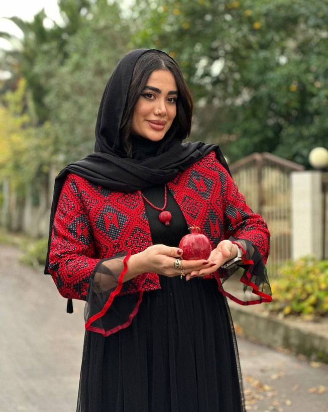 کت دامن یلدایی ست مادر دختری