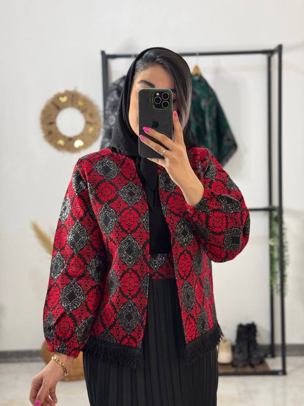 کت دامن چیکو جنس کت تافته و دامن کرپ اندونزی