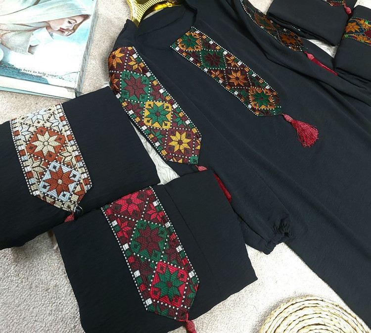 مانتو بلند مدل خاتون جنس ابروبادی فری ۳۸ تا ۴۶