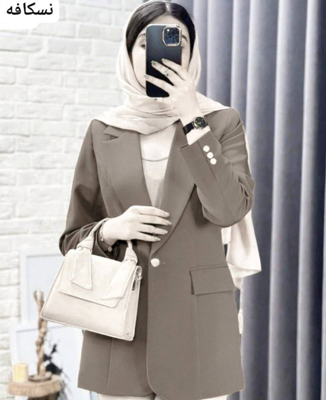 مانتو کتی زنانه و دخترانه مدل کایلی جنس مازراتی