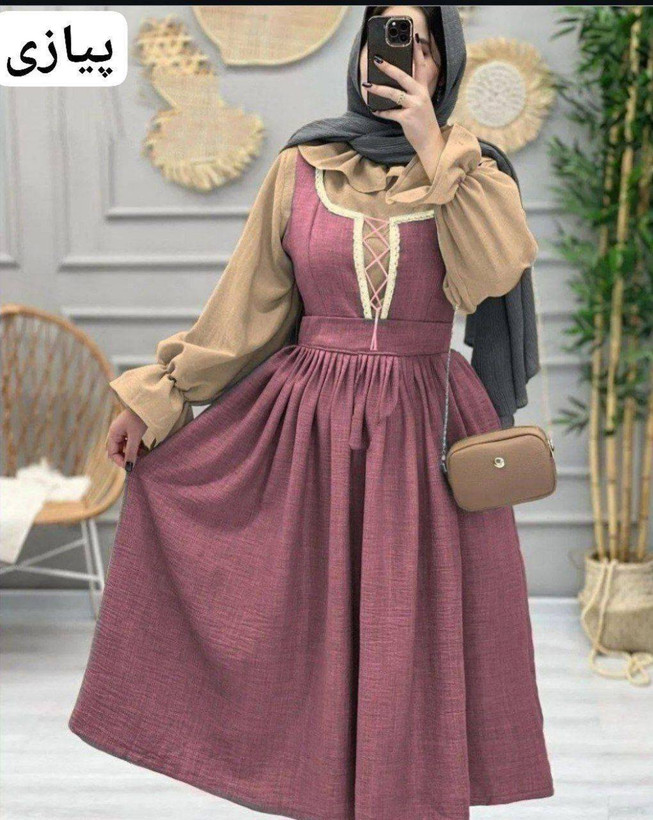 شومیز سارافون مدل شهرزاد جنس شانتون