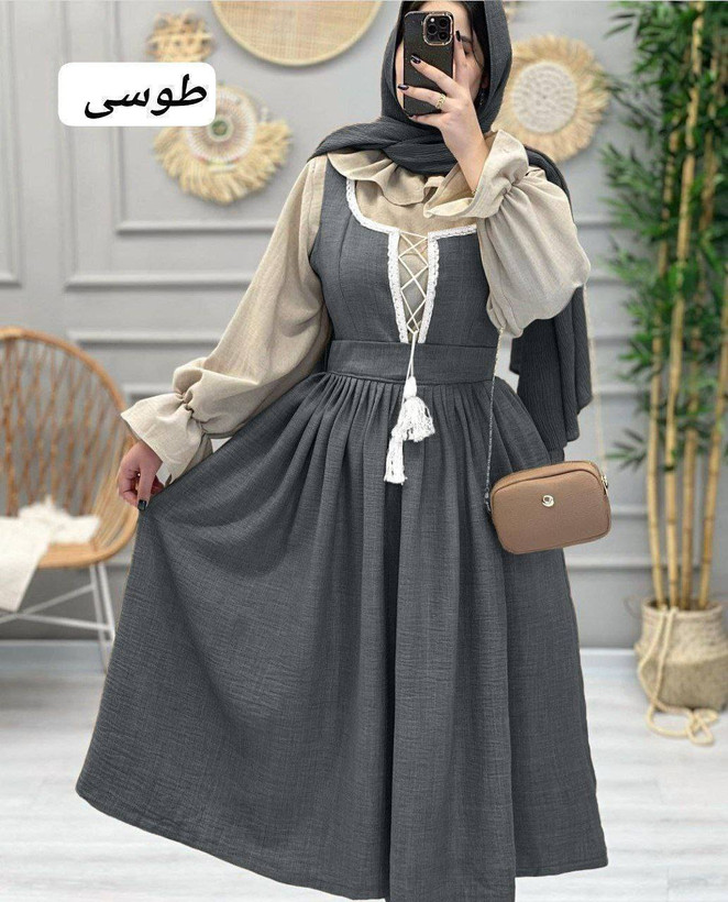 شومیز سارافون مدل شهرزاد جنس شانتون