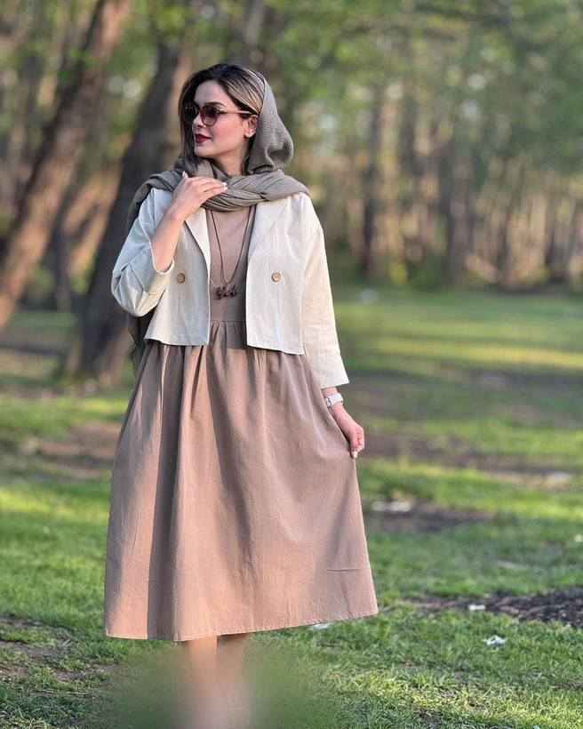 ست کت سارافون مدل ایسو جنس لنینت تنخور شیک مناسب روزهای گرم تابستونی