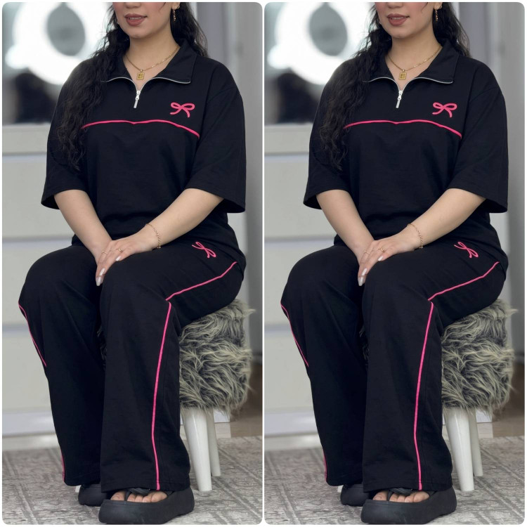 ست تیشرت شلوار جانان جنس پنبه گلکسی با کیفیت