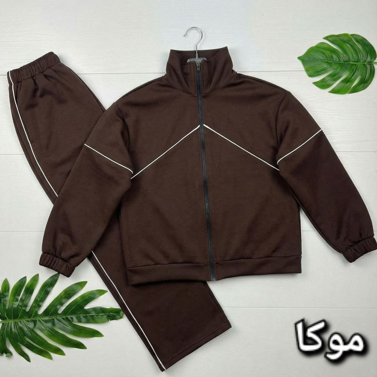 سوییشرت شلوار زنانه و دخترانه مدل نانسی جنس مازراتی درجه یک گرم بالا